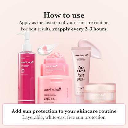Medicube No Cast Just Glow Collagen Sunscreen